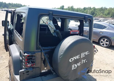 2015 Jeep Wrangler Sport from USA, damaged, VIN 1C4GJWAG6FL546982